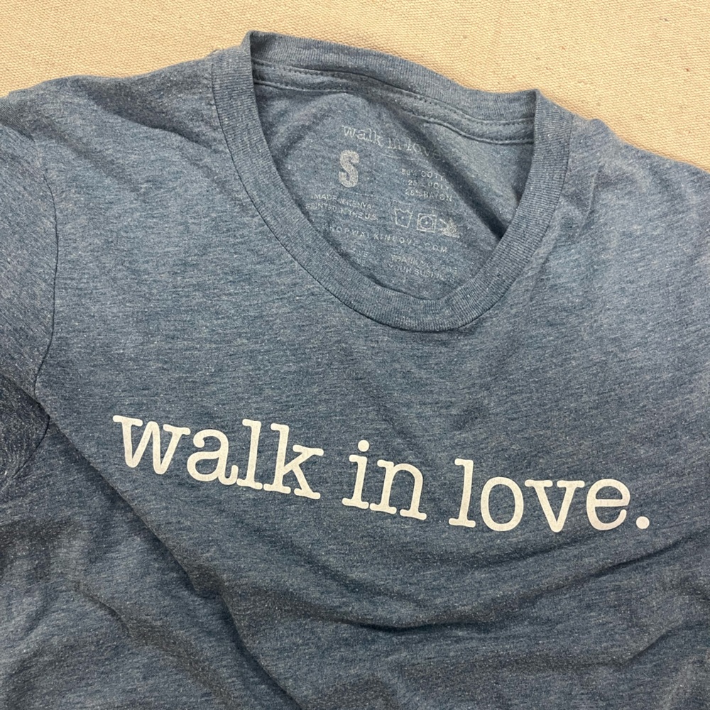 walk in love shirt